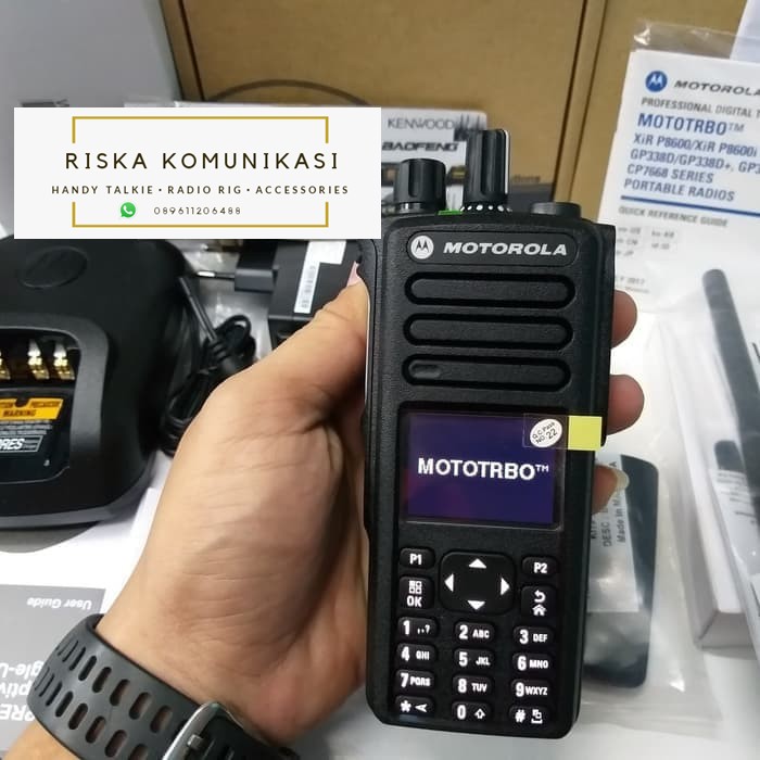 HT MOTOROLA XIR P8668i TIA GASPROOF VHF - HT MOTOROLA XIR P8668i VHF