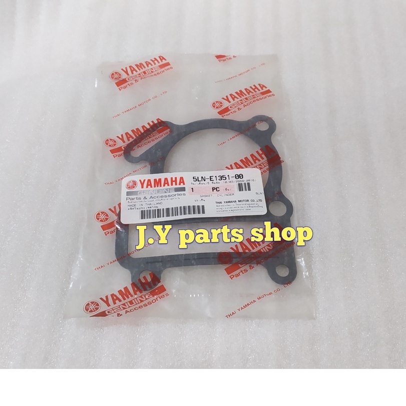 perpak paking packing cylinder blok seher bawah jupiter z 110 burhan ori ygp 5ln-e1351-00