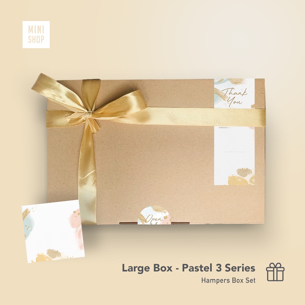 

Box Kado Kardus Hampers Pastel 3 ( kotak kado / kemasan )