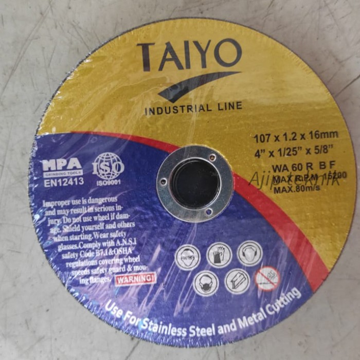 Batu gurinda batu gerinda batu potong 4&quot; taiyo