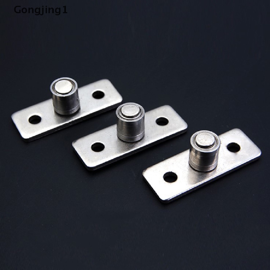 Gongjing1 2Pcs Alat Bantu Penahan Pintu Geser Bahan Kayu