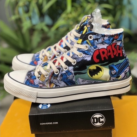 Sepatu CONVERSE  All star x 70s high motif Batman crash premium bnib quality