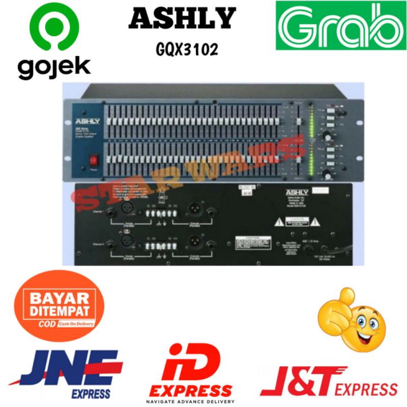 Equalizer Ashly GQX3102