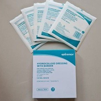 HYDROCOLLOID DRESSING 10x10 PLESTER LUKA DECUBITUS