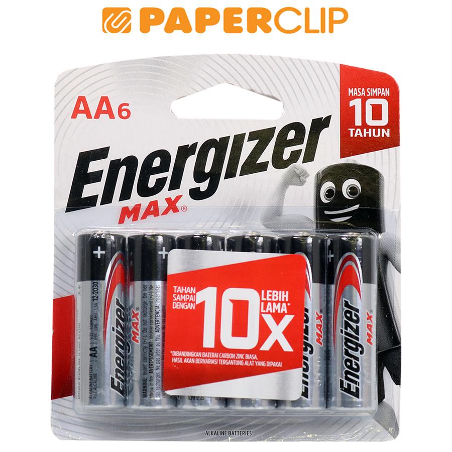 BATTERY ENERGIZER E91-BP6 AA