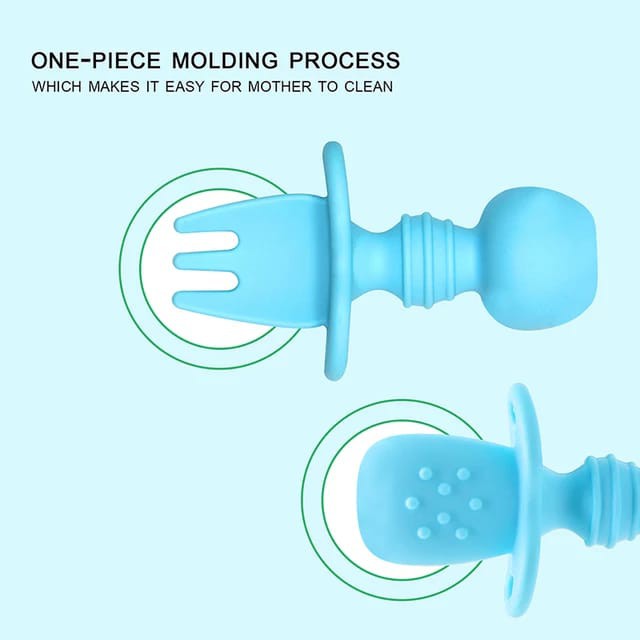 SENDOK BAYI SILIKON /SENDOK MAKAN BAYI SILICONE BPA FREE