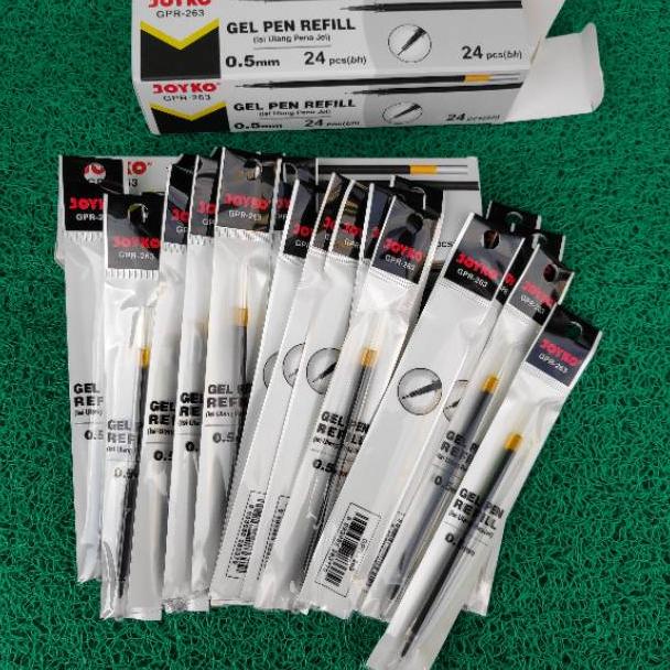 

(Y2Y2) ★ Refill pulpen gel Pen Joyko (isi 24 pcs) GPR-263 //Top@murah