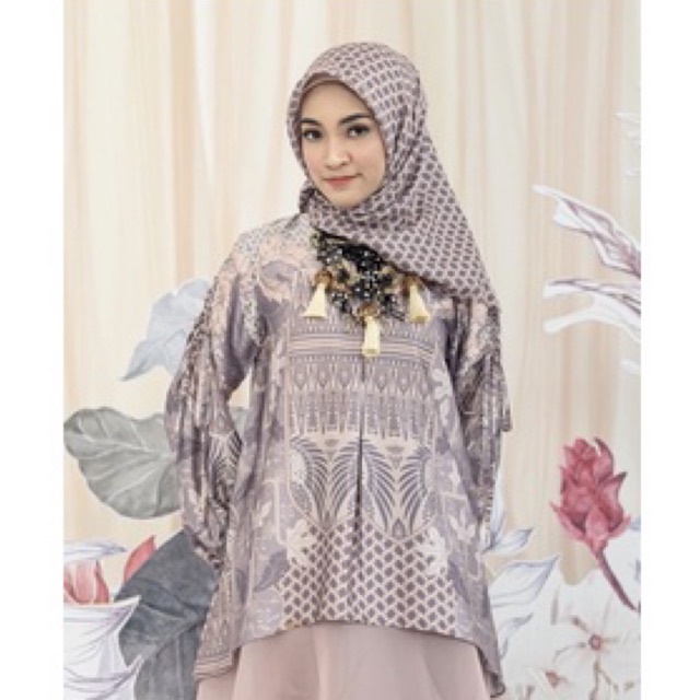 Bira Blouse - evening haze Julang series by Wearing klamby