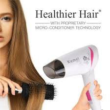 KEMEI 2605 TRAVEL HAIR DRYER BLOW HAIRDRYER LIPAT BLOWER KM KM2605