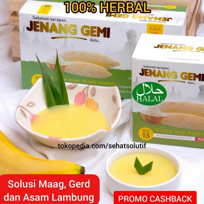 ORIGINAL Jenang Gemi Obat Maag Herbal Atasi Asam Lambung Original 30 pcs 15 pcs Asli
