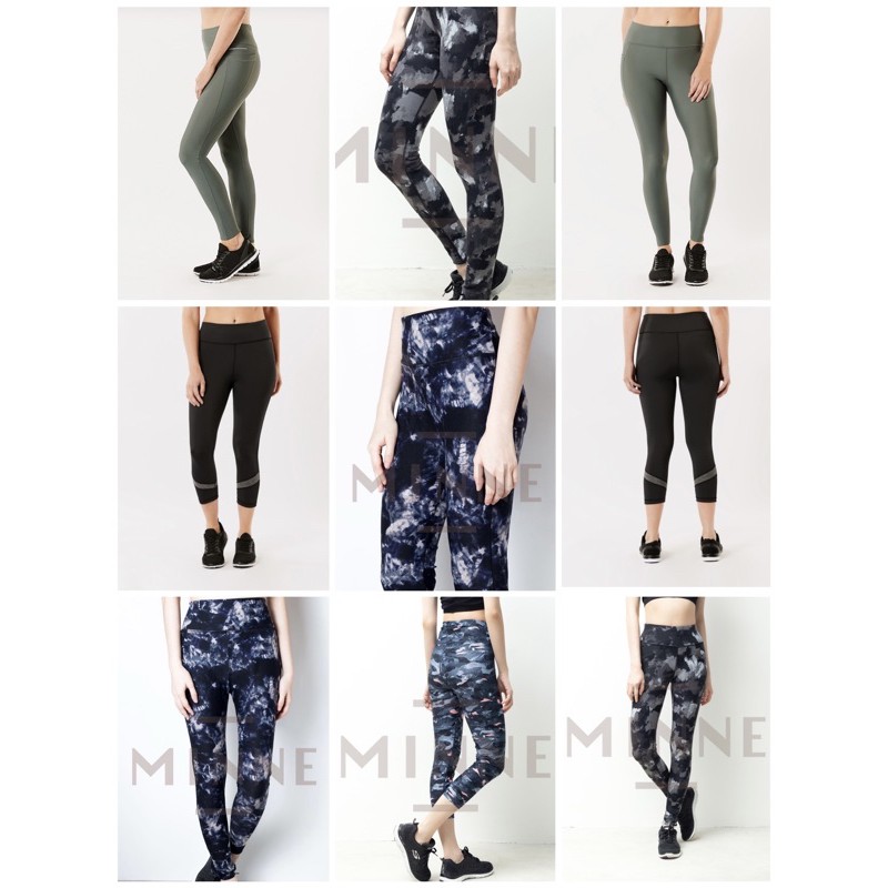  Celana  Senam  Legging Yoga Anko Active Highwaist Shopee  