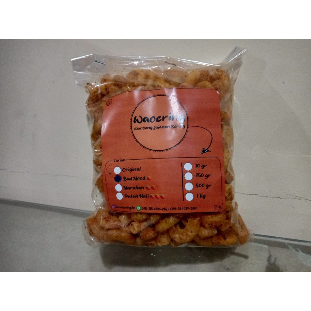 

Makaroni Seblak Kering Pedas Jeruk 200gr