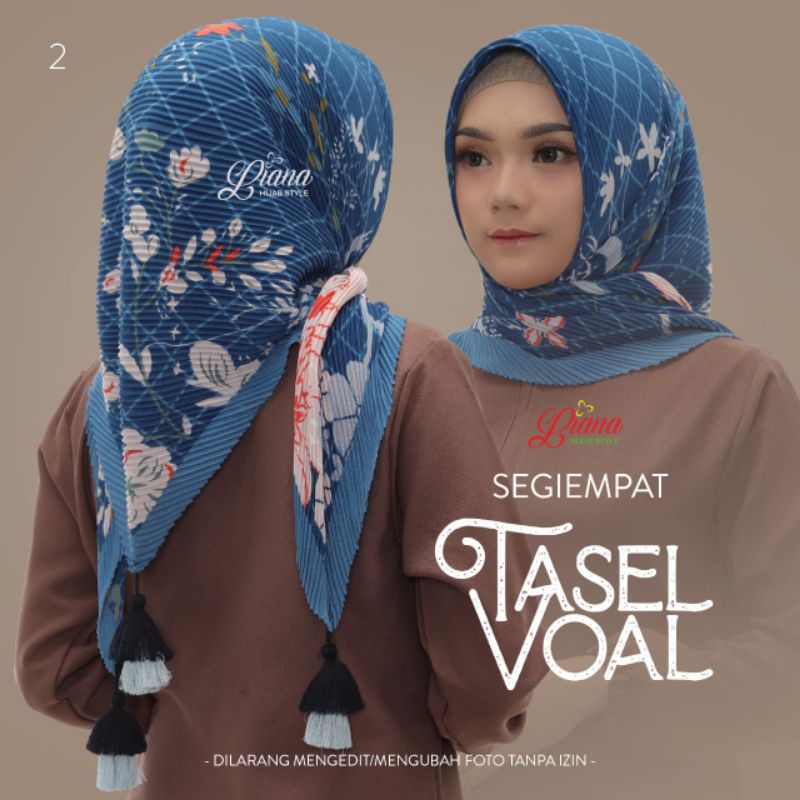 SEGI4 PLISKET VOAL DENAI // ORI LIANA HIJAB