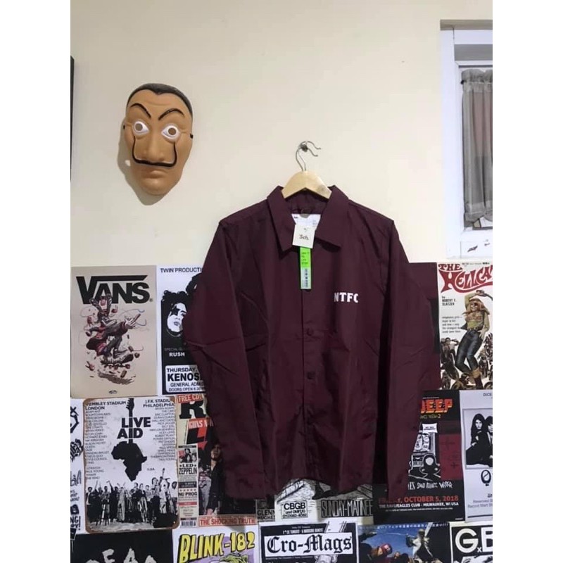 coach jaket sch maroon