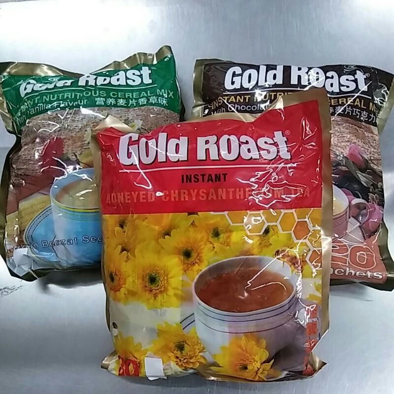 

Gold roast vanilla/chocolate/honeyed chrysanthemum tea