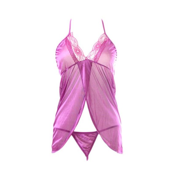 d1976 Baju Haram Cewe Bikini Lingery Lingerie Lingeri Lingeria Lengerie Lingery Sexy Wanita Dewasa Hot Binal Jumbo Big All Size Oversize Sexy Murah Jumbo S M L OFL-F178-Ungu