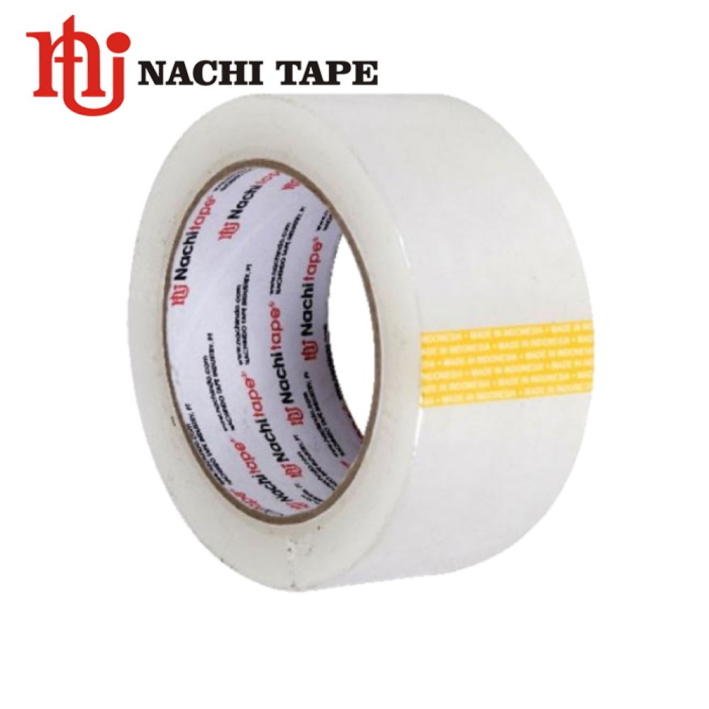 

Nachi isolasi selotip lakban opp tape bening coklat 24 48 mm