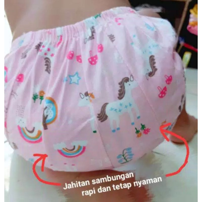 Celana Dalam Anak bayi balita motif L1bby V3lvet 3PCS celana dalam lucu bahan adem dan Tebal