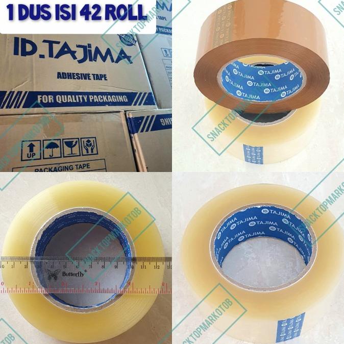 

Lakban Tajima Blue Core 2Inch (45mm) x 200Yards Per Dus isi 42 Roll