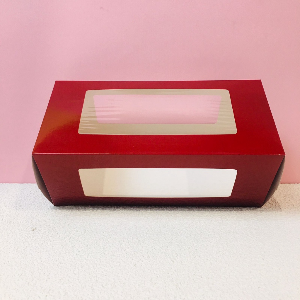 Kotak Kue Bolu Gulung UK 25 X 12 X 10 CM