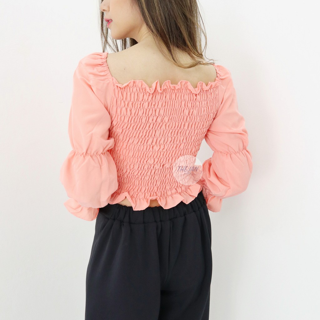 Mily puff top -Thejanclothes