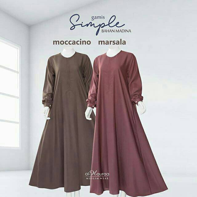 Gamis Simple Madina by Al-Hauraa