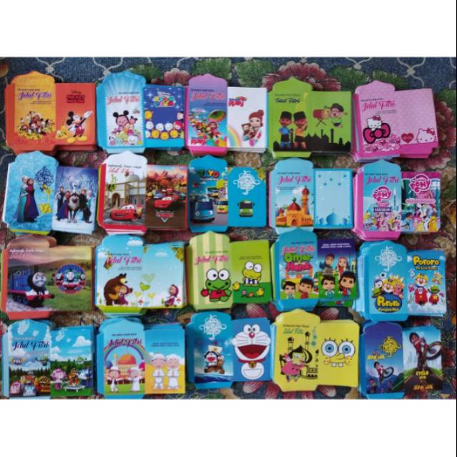 

AMPLOP LEBARAN MOTIF KARTUN LUCU (JUAL PER10 PACK)
