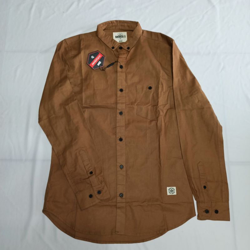 KEMEJA PANJANG POLOS PRIA BROTHER BROSS | ORIGINAL