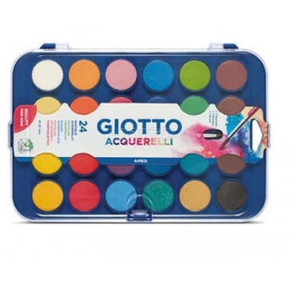 

Giotto Mini Watercolor Blocks 24clr (Block dia 23mm) TERLARIS..!!