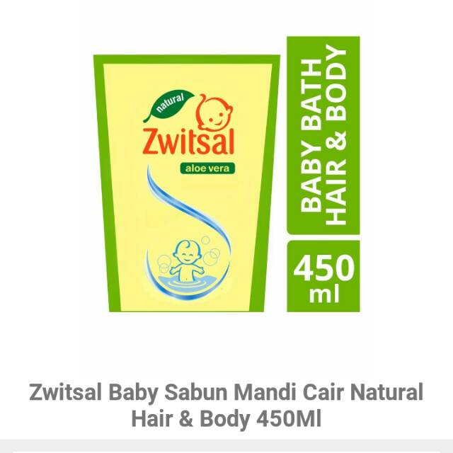 Jual ZWITSAL Baby Bath Hair & Body 450 Ml GRSTIS TOPLES ZWITSAL TRAVEL ...