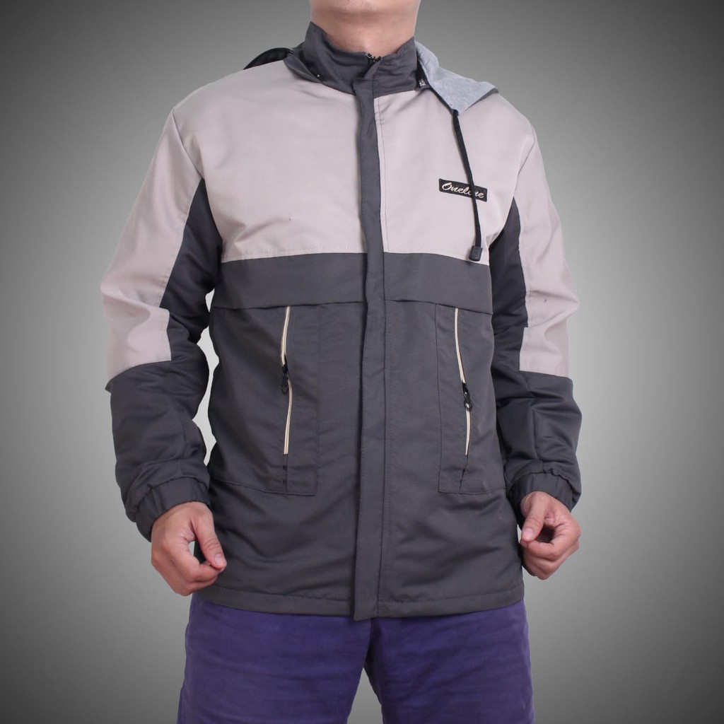 JAKET PARASUT OUTDOOR WATERPROOF PREMIUM