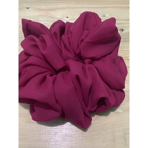 scruncie jumbo cepol ikat rambut cepol ikat rambut jumbo-Random