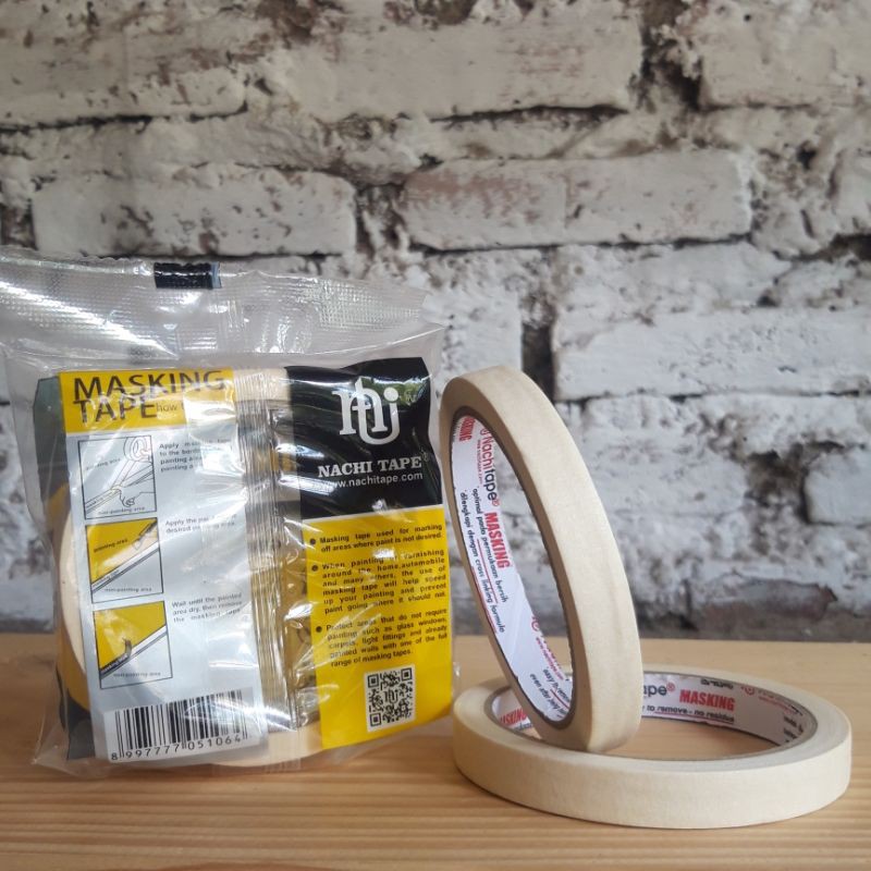 Isolasi Kertas / Masking Tape Nachi 12 mm x 20 yard