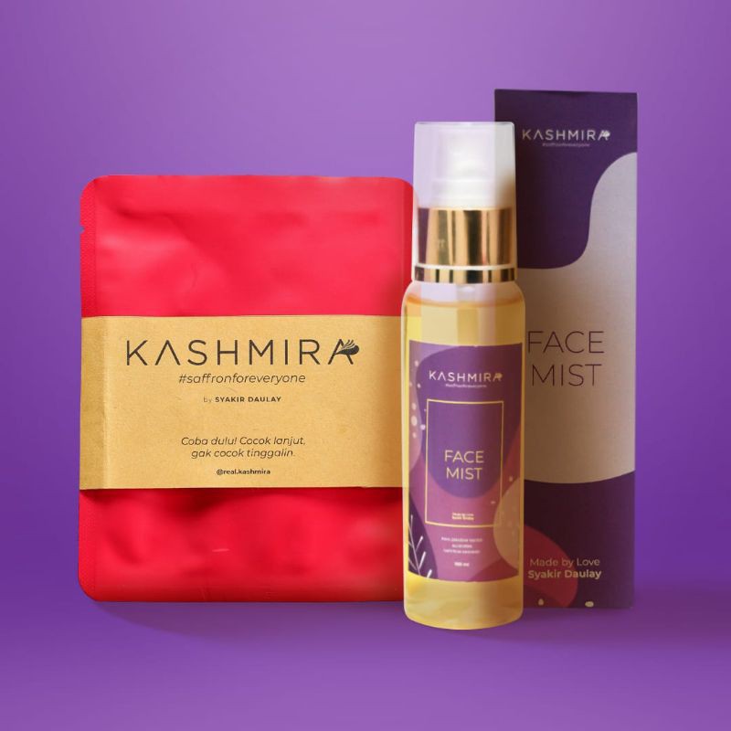 [DISTRI RESMI] REAL KASHMIRA SAFFRON &amp; FACEMIST BY SYAKIR DAULAY