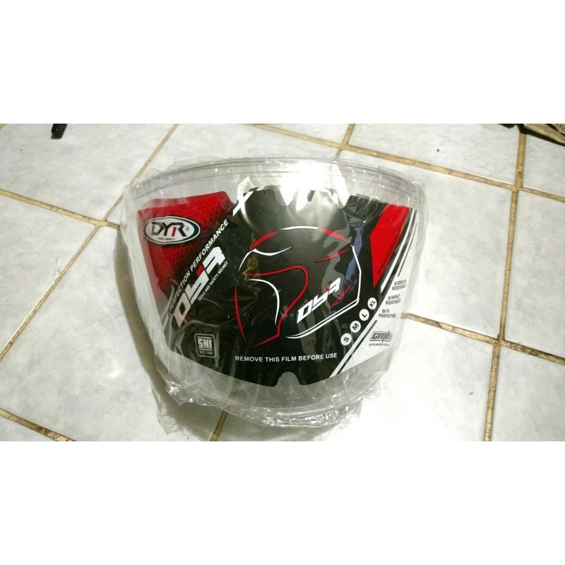Kaca Depan Helm-Mika Helm-Visor Helm DYR Osaka Clear-Bening-Transparan-Transparant Original DYR
