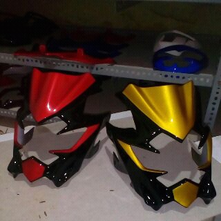 variasi  list lampu old vixion
