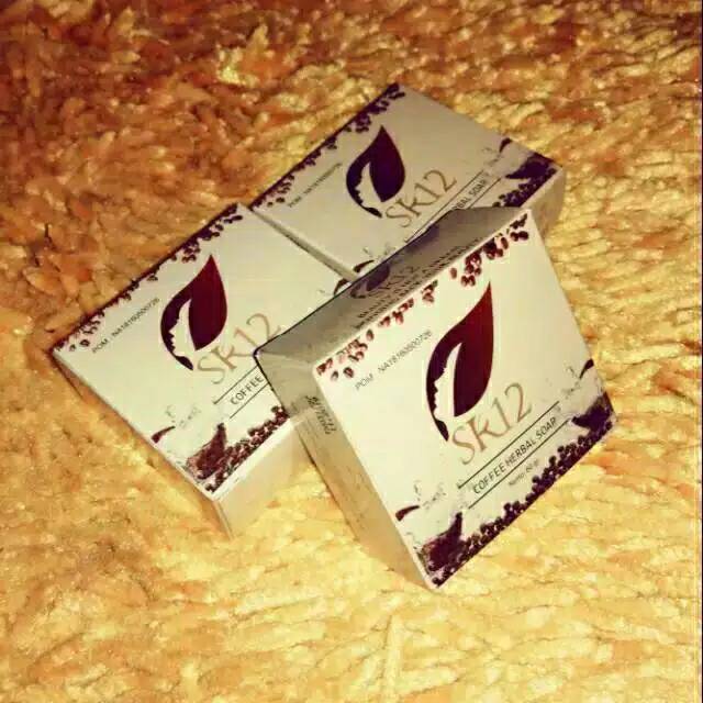 

Coffee herbal soap