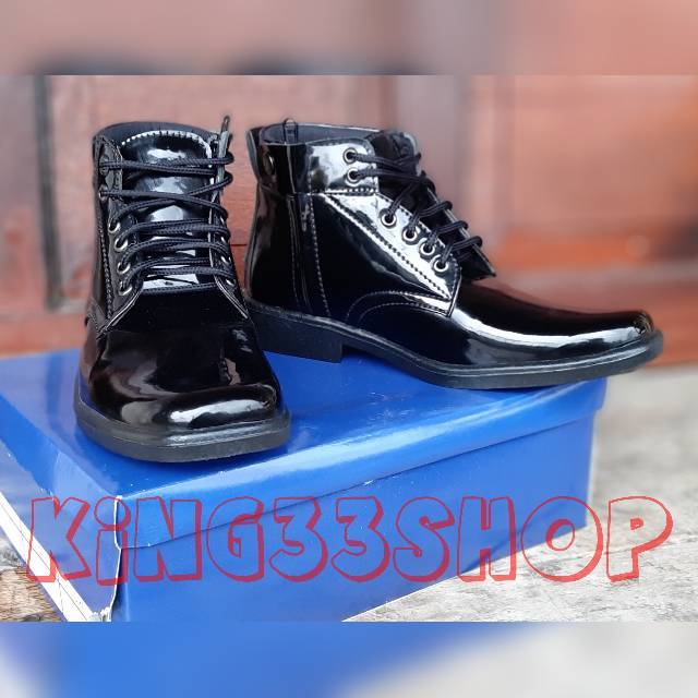 SEPATU PDH JATAH TNI POLRI SECURITY INSTANSI TALI HIDUP ORIGINAL
