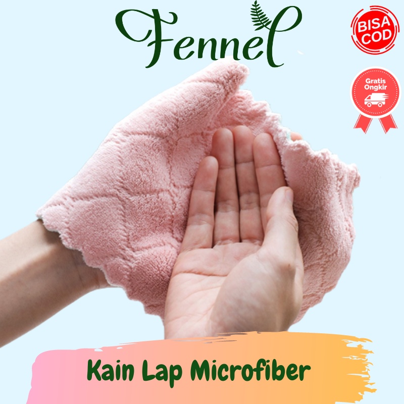 Kain Lap Dapur Serbaguna Microfiber WJJD201