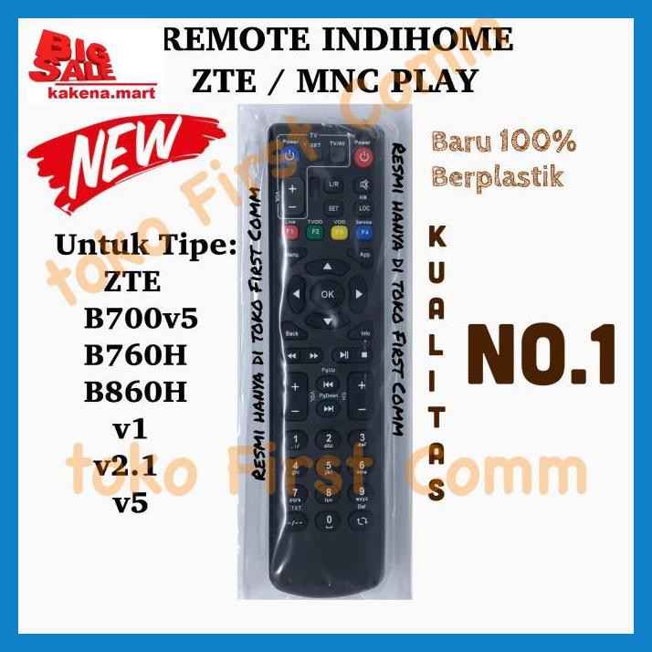 E5T46Ew- Remote Stb Indihome - Zte B860H - Remote Dvb Mnc Player (New) S46Yr686-