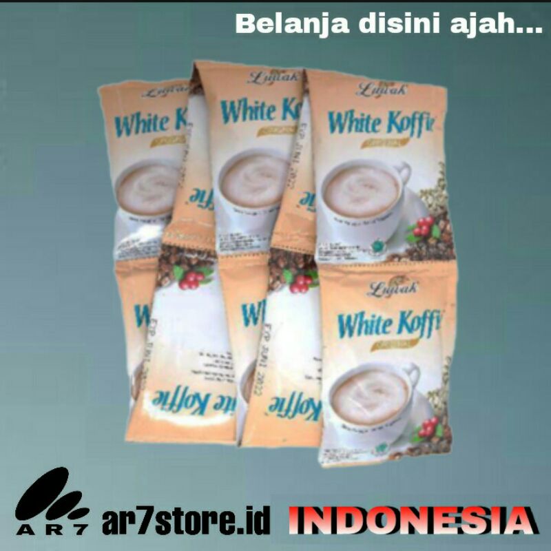 

KOPI LUWAK White Coffee 1 pack isi 10 pcs