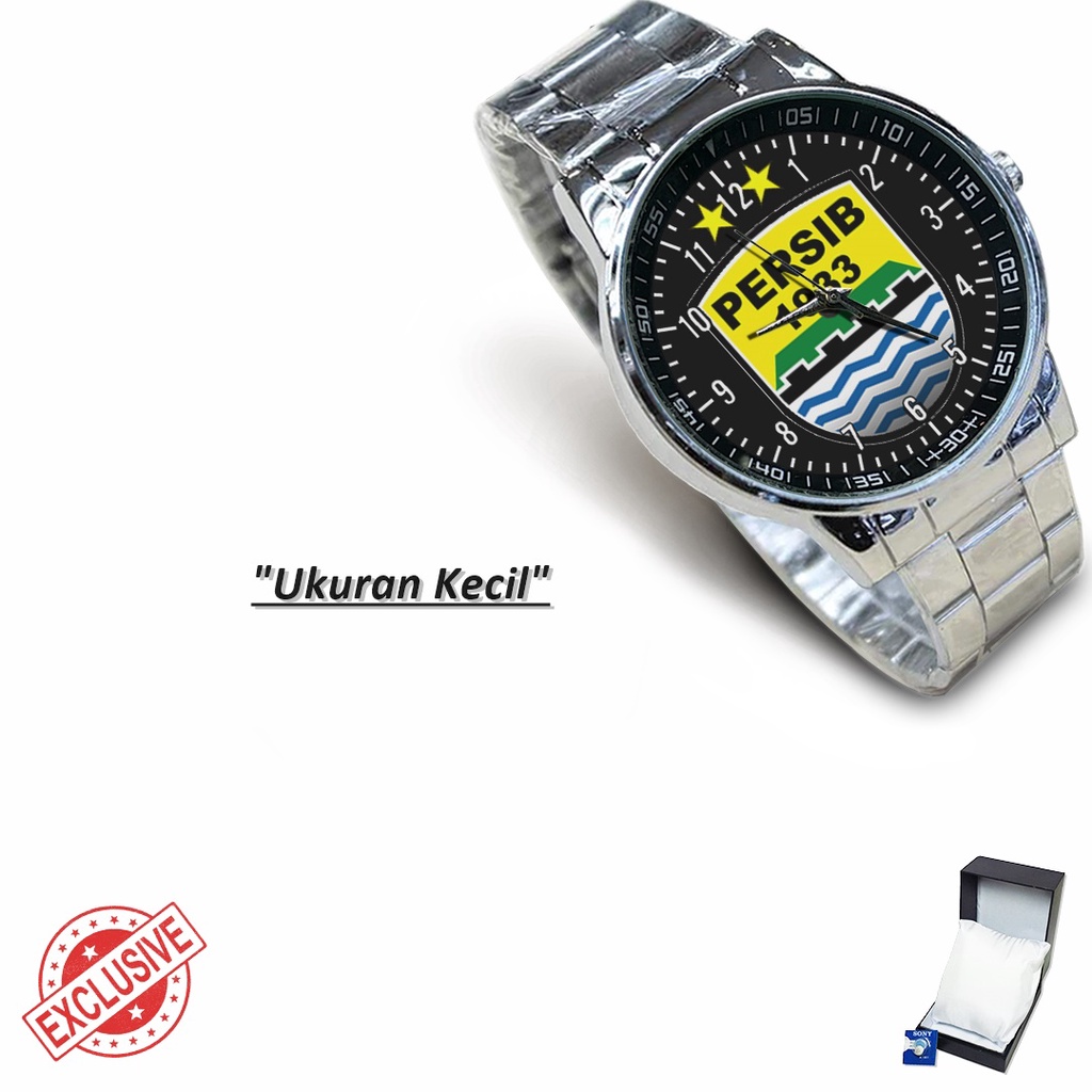 Jam Tangan Rantai Couple PERSIB BANDUNG - 02 (Awesome)