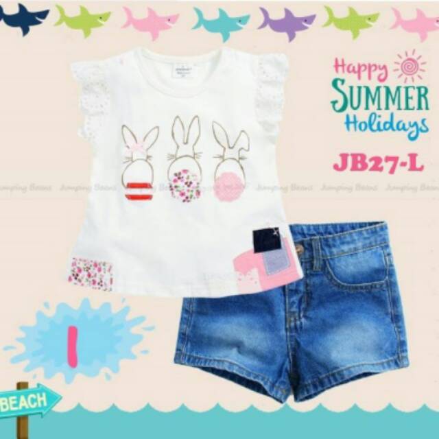 Stelan Anak Perempuan Jumping Beans JB27-L JB-26