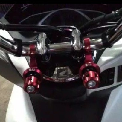 GANTUNGAN BARANG HONDA PCX150 VARIASI STANG PCX 150 LOKAL