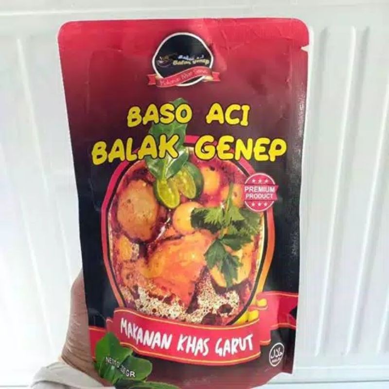 

Bakso aci balak genep