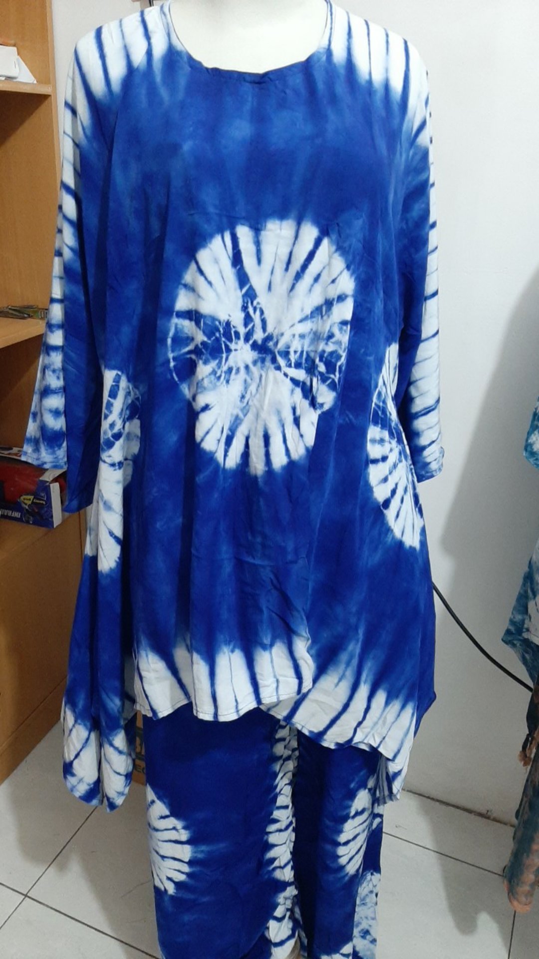 Setelan Shibori Batik Shibori Shibori Set Shibori Batik Pekalongan