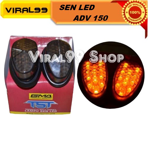 Lampu Led Sen Sein Tempel Motor Honda ADV 150 Depan / Belakang