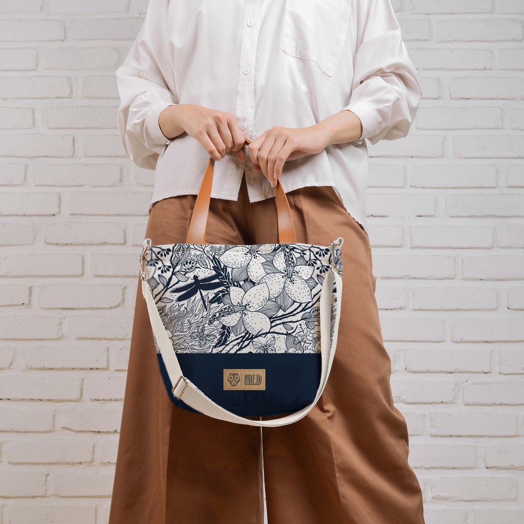 Sling Bag Kanvas Libelle Navy