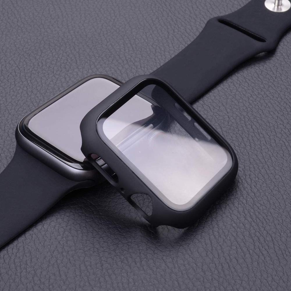 Case Bumper Pelindung Layar Apple Watch Seri 6 5 4 3 2 1 Se 38mm 40mm 42mm 44mm 38 40 42 44mm