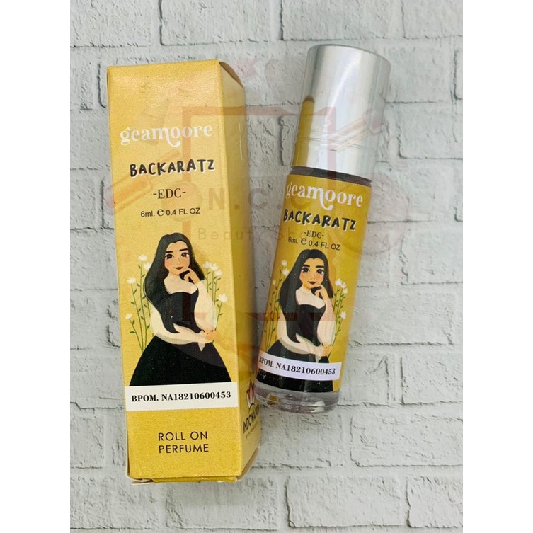 [BPOM] * NCC * Geamoore Parfum Bakarat Inspired Addicted Perfume Rool On Geammore Geamore Bakaratz-BACKARATZ - 6 ml